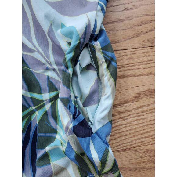 Hang Ten Rash Guard Long Sleeve Swim Top UV Protection UPF 50+ L EUC - Picture 5 of 8